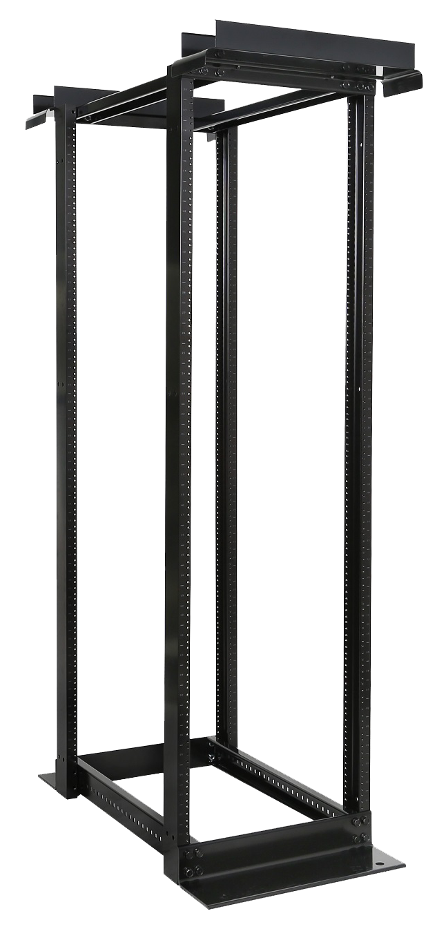 4 Post Full Rack 4-Post Open Frame Racks – SharkRack